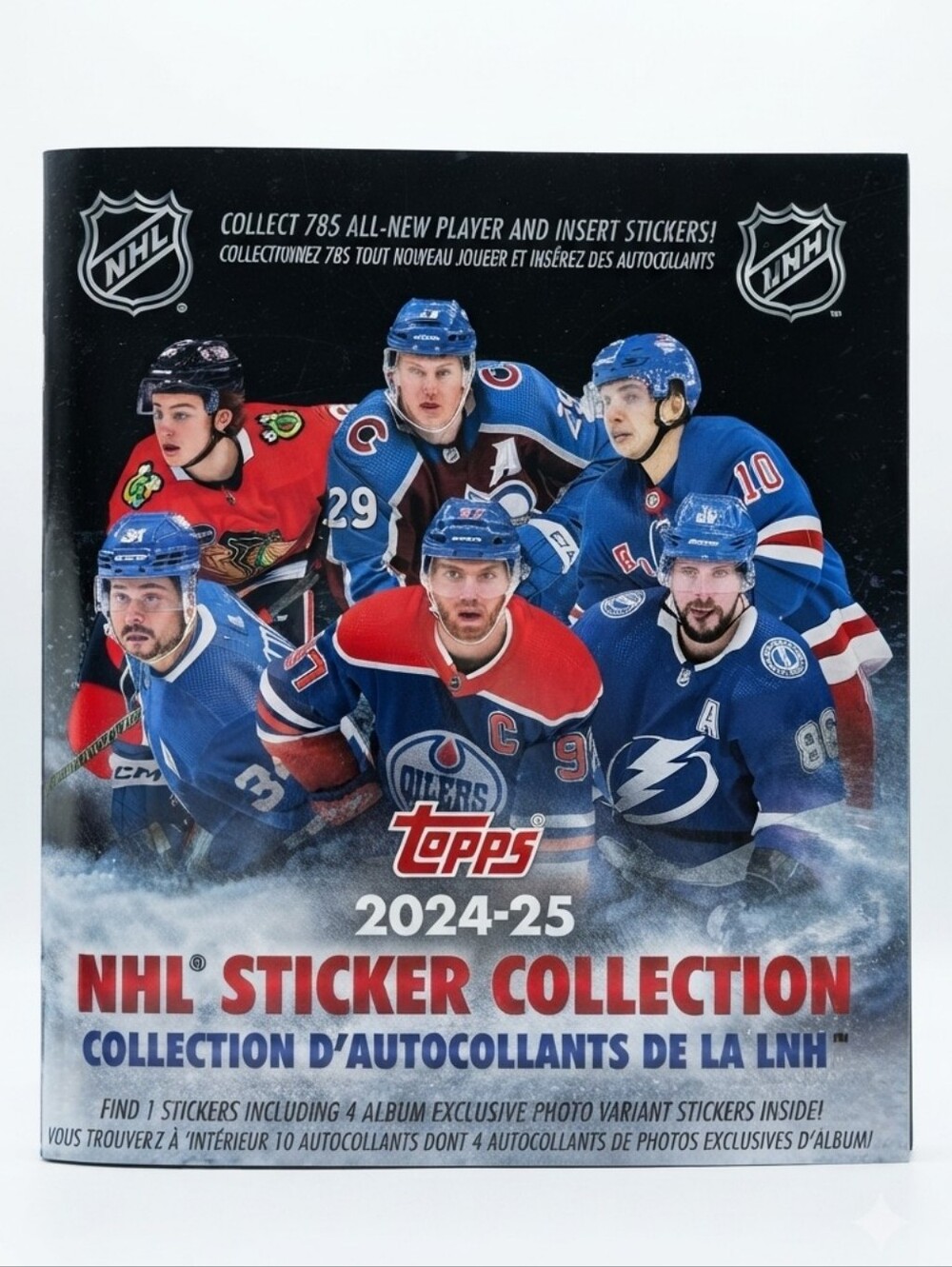 2024-25 Topps NHL Sticker Collection Album (NEW)